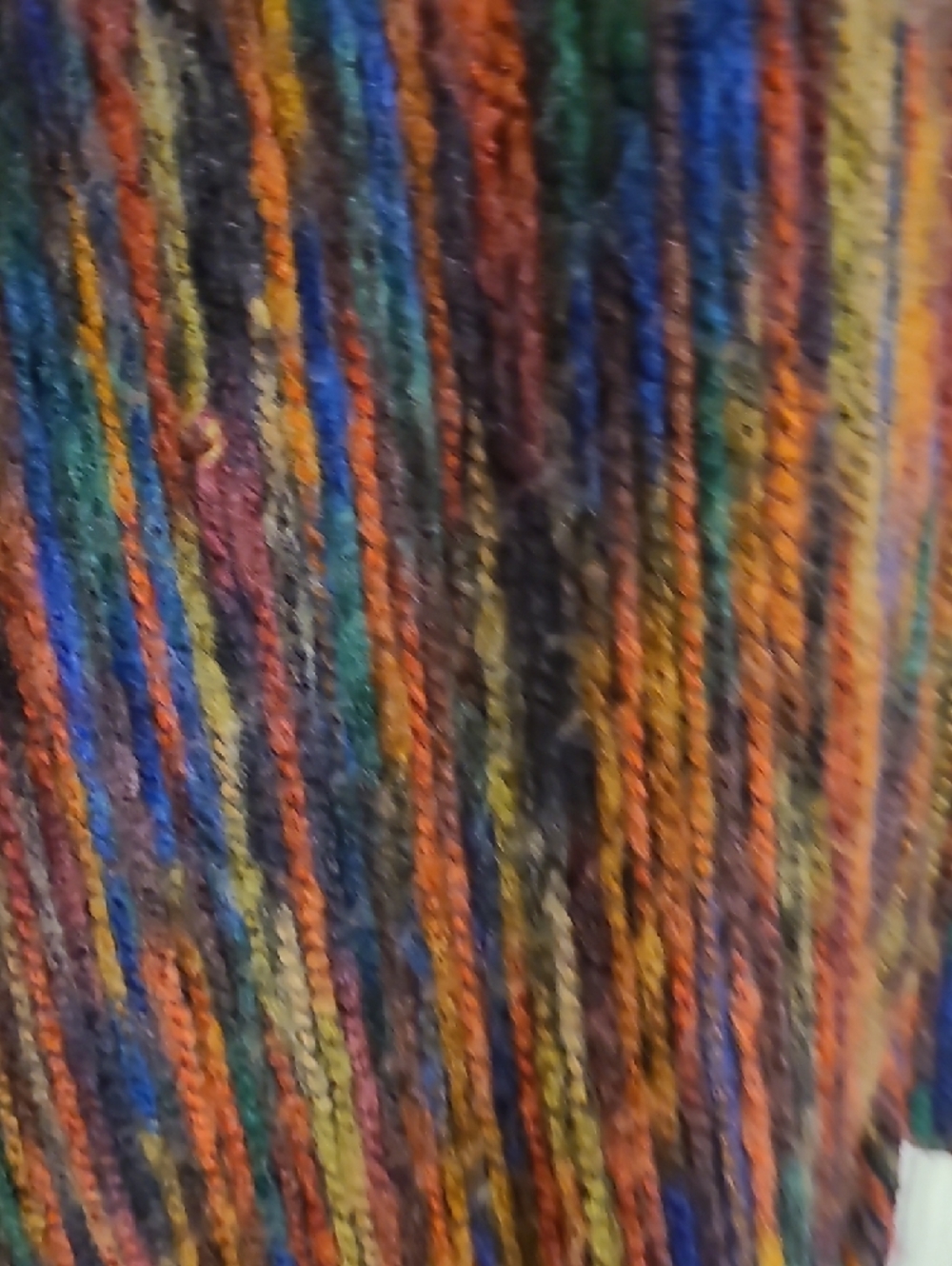 Habitat Multicolor Striped Knit Jacket - 2X - Picture 4 of 7